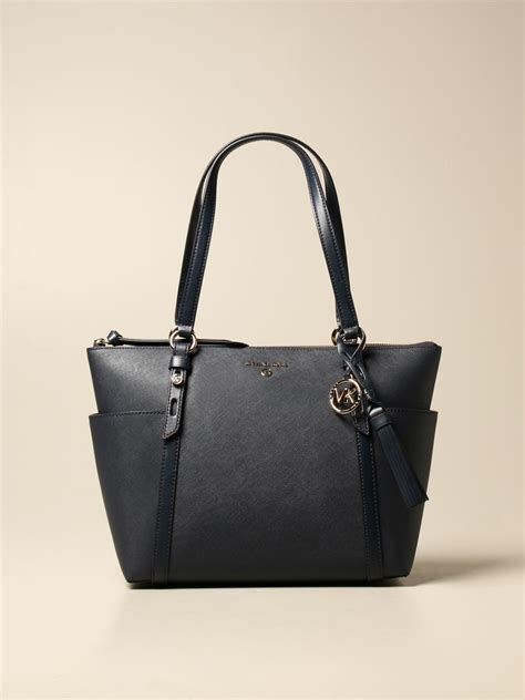 michael kors taschen blau|Michael Kors tragetasche.